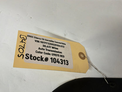 2002 Chevy C5 Corvette Convertible Lower Dash Panel Under Column Trim Knee Bolster OEM