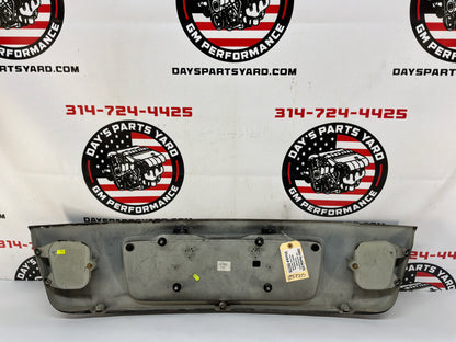 2006 Pontiac GTO Trunk Deck Lid Filler Insert Applique Panel Black OEM