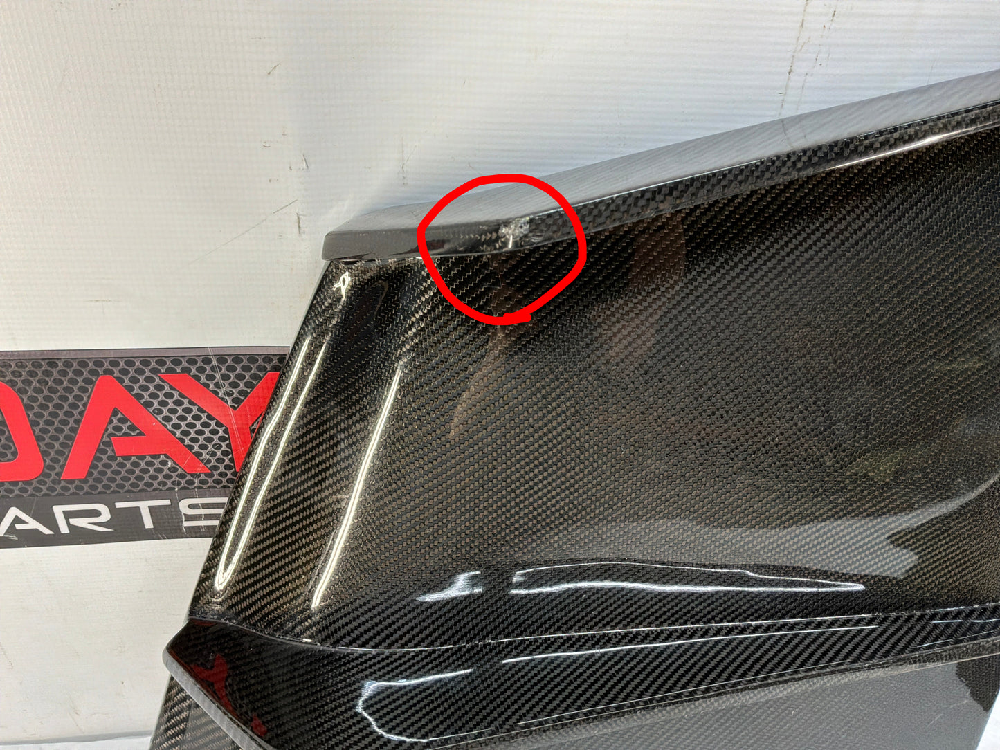 2011 Cadillac CTS-V Coupe Rear Bumper Carbon Fiber Valance Diffuser Aftermarket