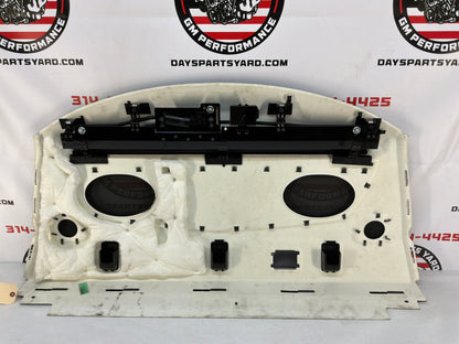 2016 Cadillac CTS-V Rear Window Package Tray Parcel Shelf Panel Trim OEM