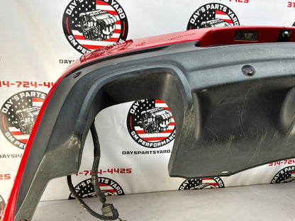 2014 Chevy SS Sedan Rear Bumper Cover Red OEM