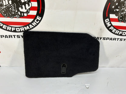 2002 Chevy Corvette Convertible LH Driver Trunk Cargo Storage Cover Lid Door Panel OEM
