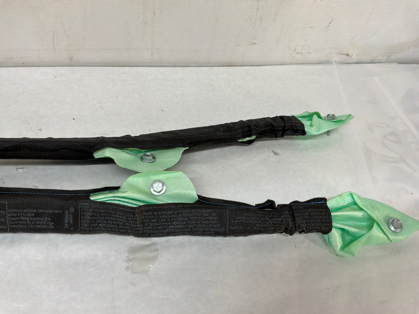 2016 Chevy Caprice PPV RH & LH Roof Side Rail Curtain Airbag Air Bag Set OEM