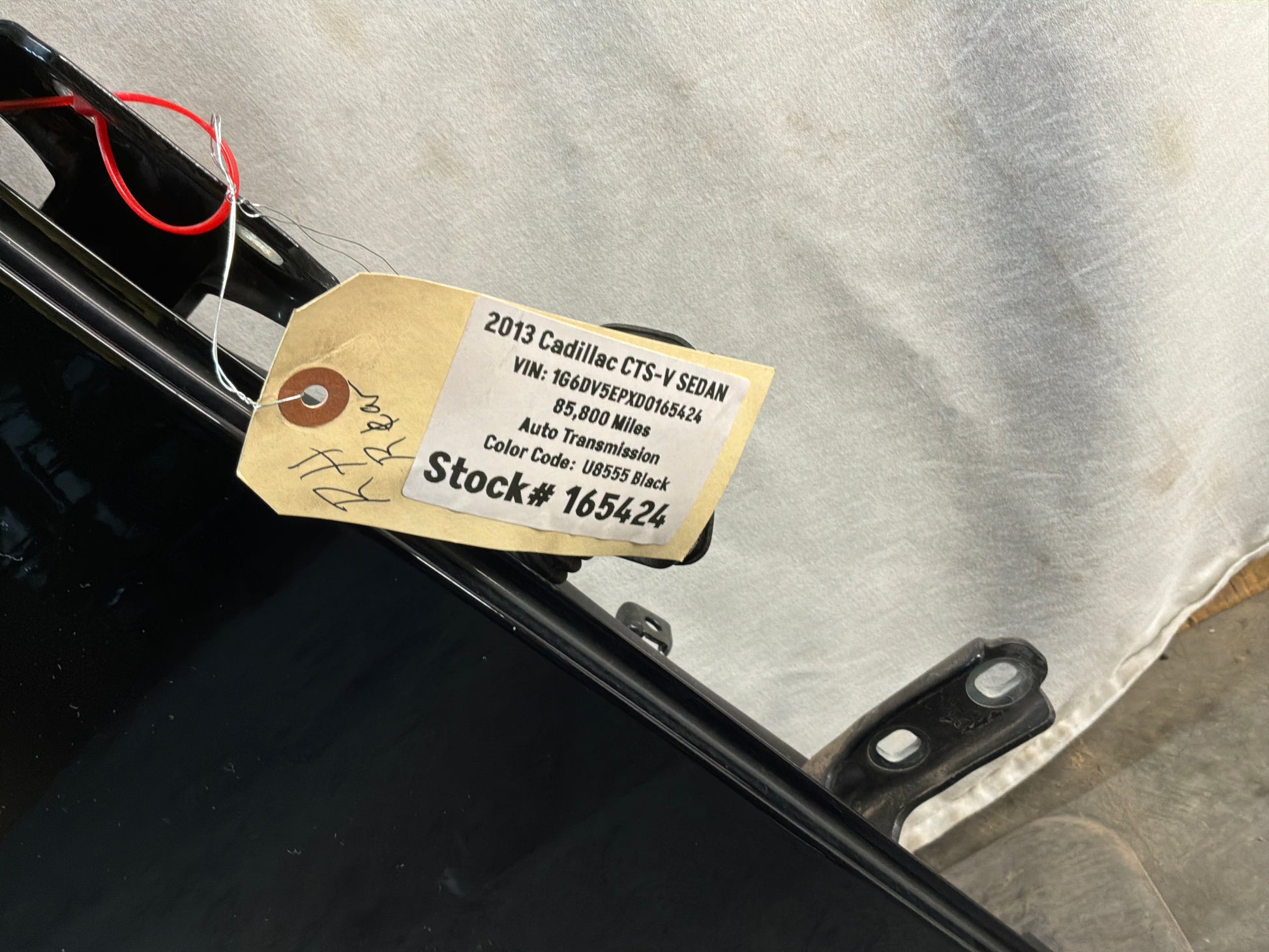 Rear door - Day's Parts Yard