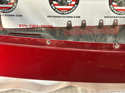 2002 Chevy C5 Corvette Rear Bumper Cover Red OEM