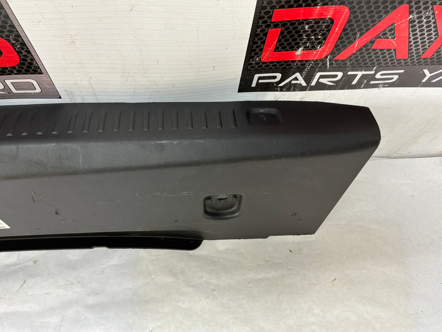 2011 Cadillac CTS-V Coupe Rear Trunk Cargo Compartment Sill Plate Panel OEM