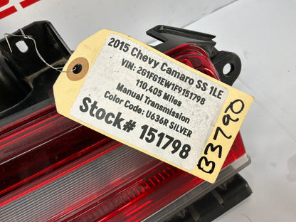 2015 Chevy Camaro SS 1LE LH Driver Taillight Tail Light Lamp LED OEM