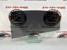 2016 Chevy Caprice PPV LH Driver Rear Door Window Glass OEM