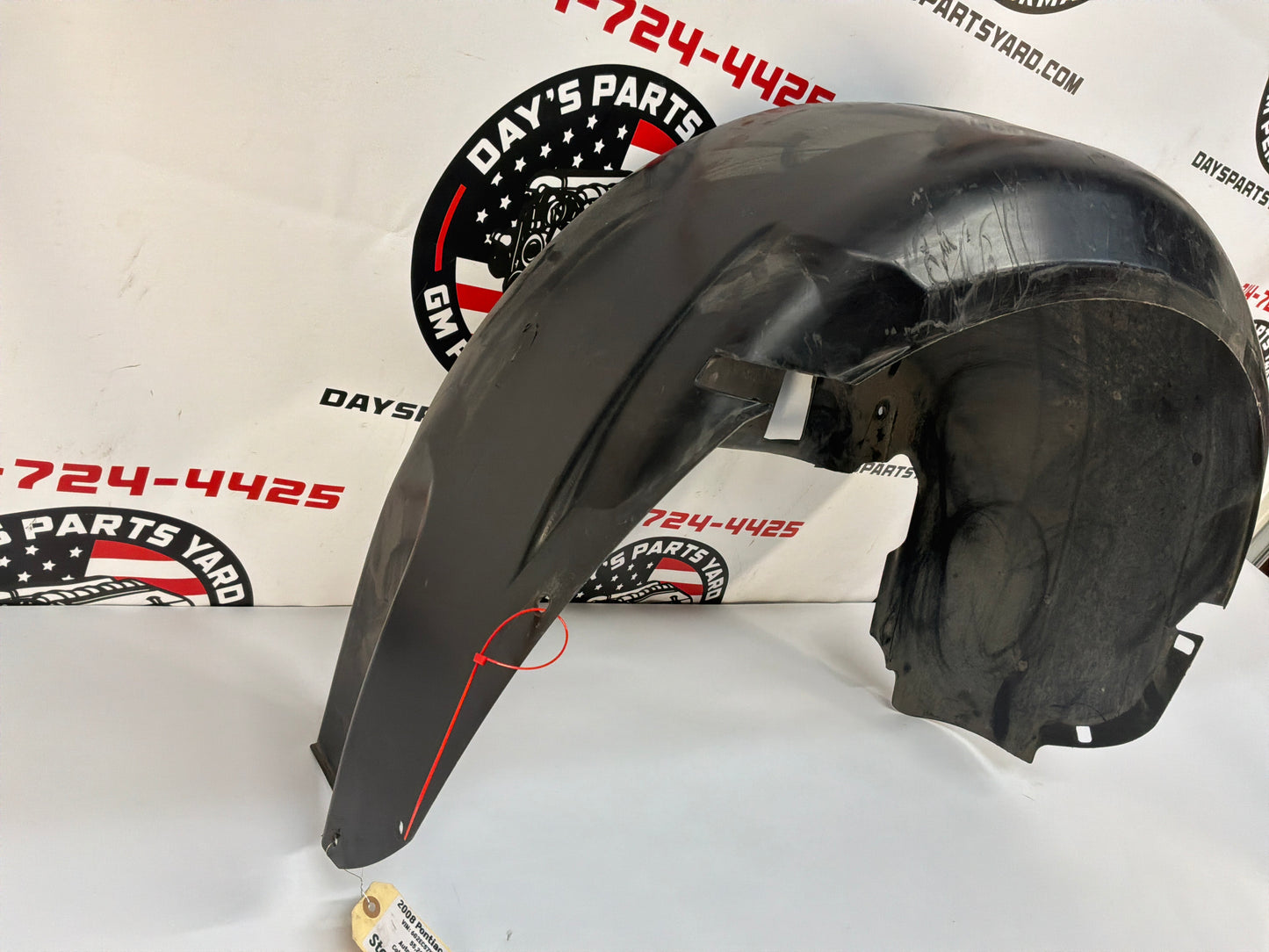2008 Pontiac G8 GT RH Passenger Rear Fender Wheelhouse Well Liner OEM