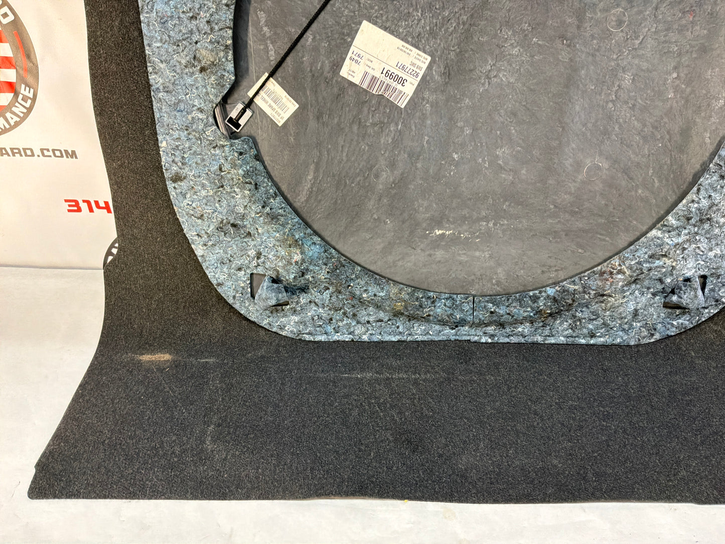 2017 Chevy SS Sedan Spare Tire Trunk Compartment Carpet Floor Panel Cover OEM
