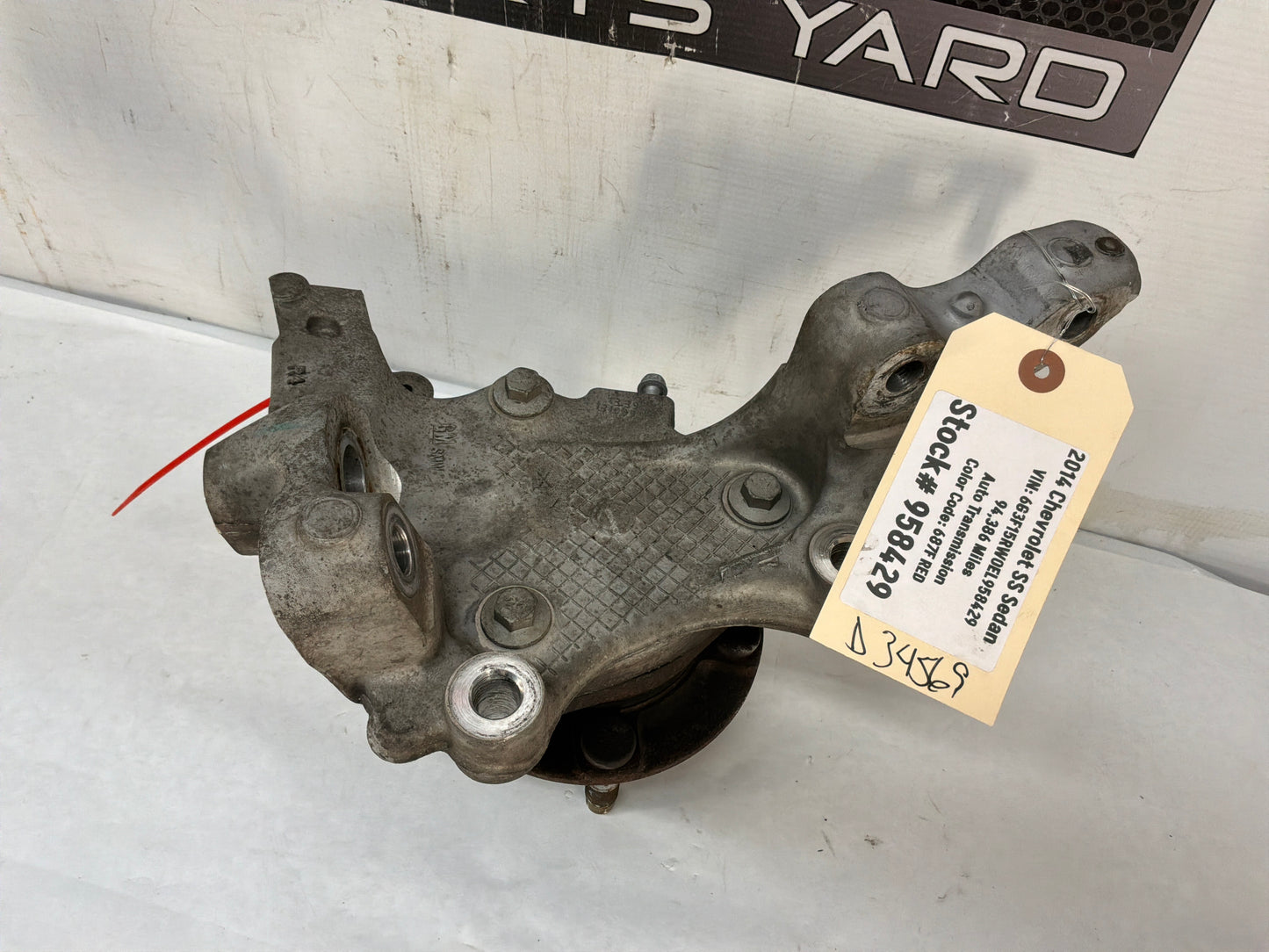 Rh front spindle - Day's Parts Yard