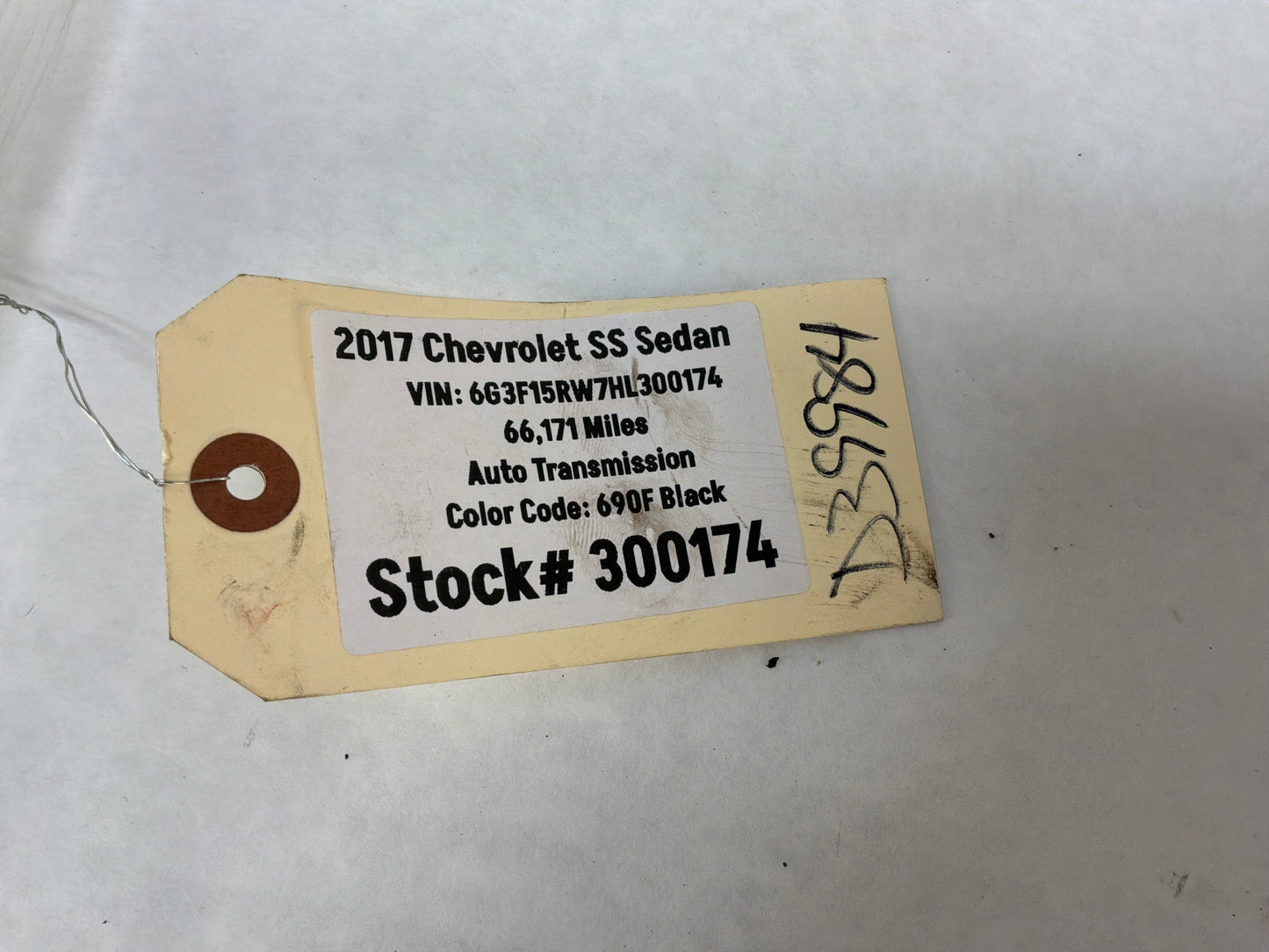 2017 Chevy SS Sedan Rear Suspension Cradle Subframe Bolts Hardware OEM