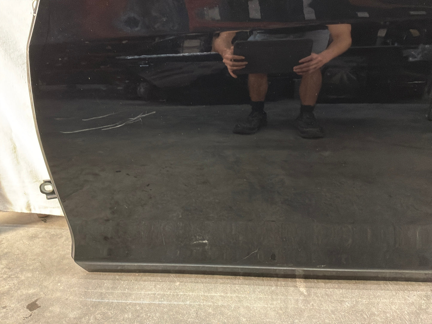 2016 Cadillac CTS-V LH Driver Front Exterior Door Black OEM