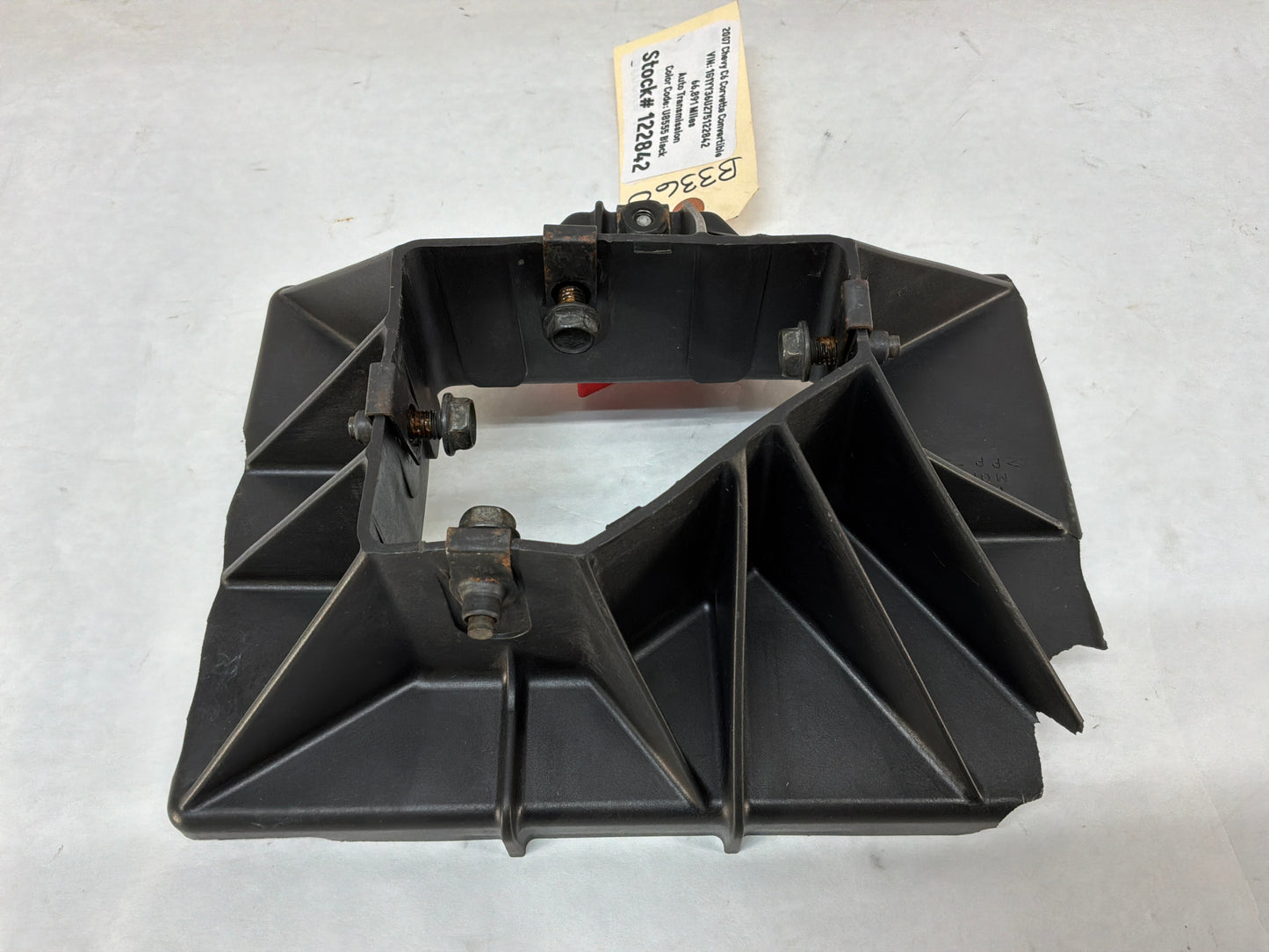 2007 C6 Corvette Convertible Battery Tray Holder Frame OEM
