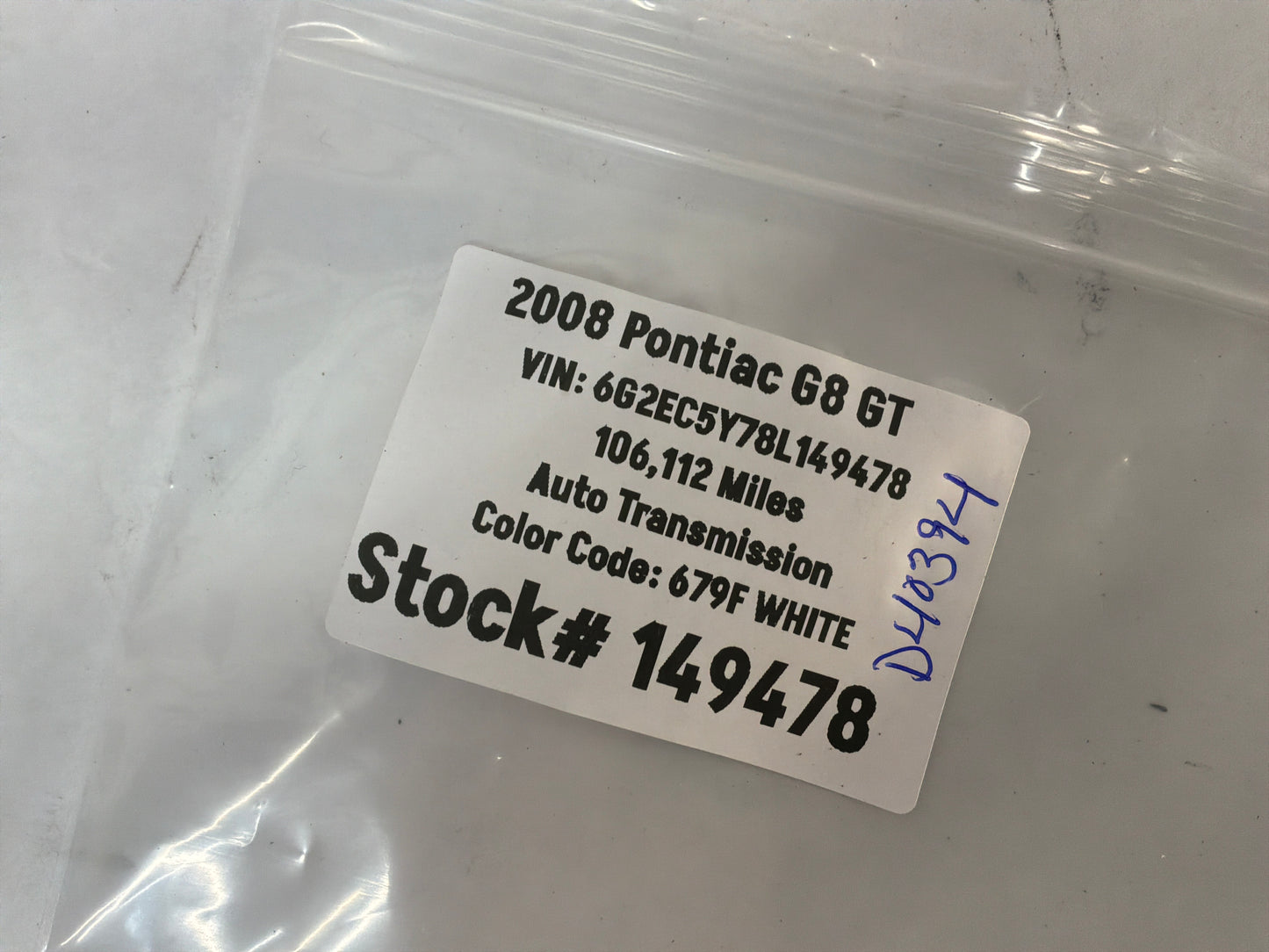 2008 Pontiac G8 GT Interior Kick Panel Fuse Box Cover Panel Door Trim OEM