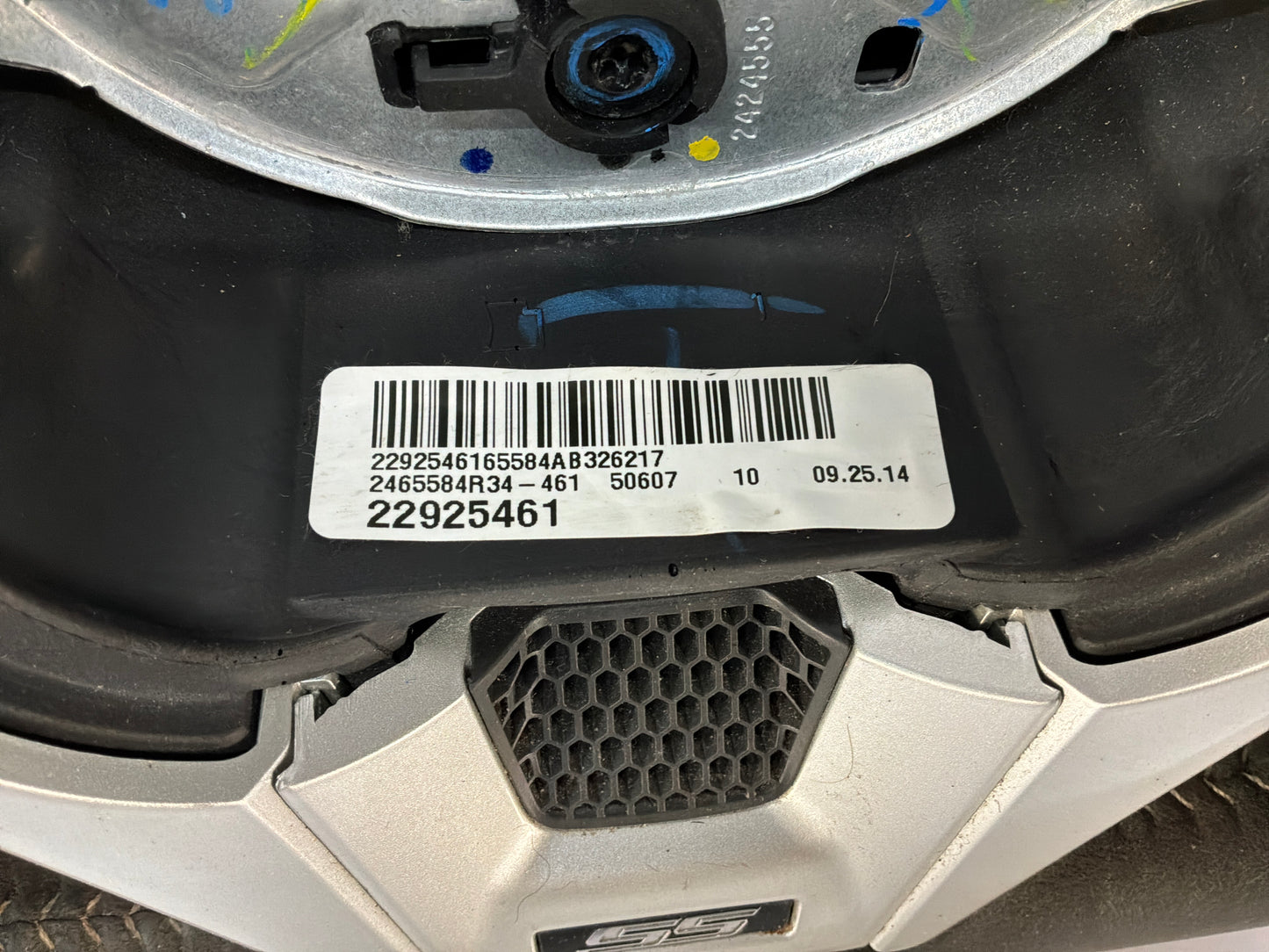 2015 Chevy Camaro SS 1LE Steering Wheel OEM