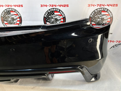 2016 Cadillac CTS-V Complete Rear Bumper Black OEM