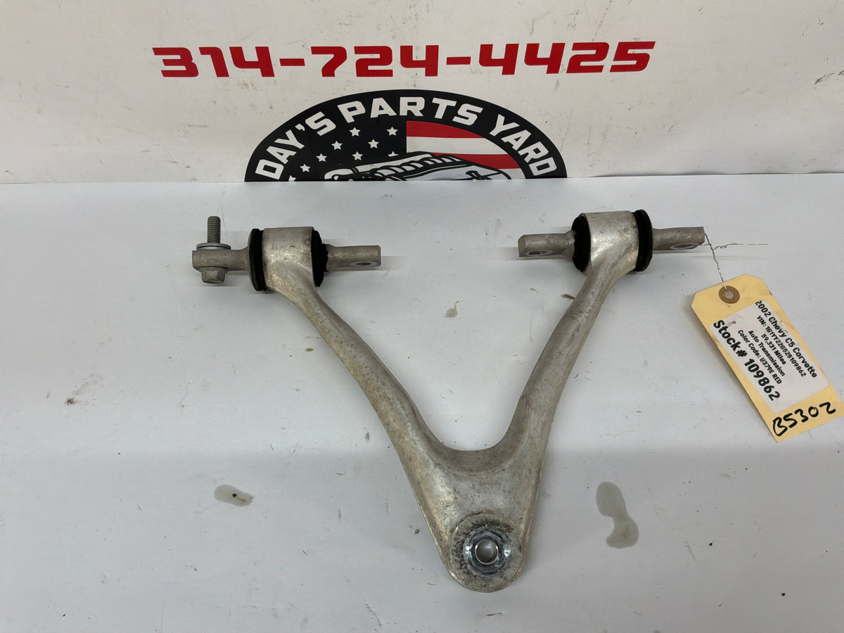2002 Chevy C5 Corvette LH Driver Front Suspension Upper Control Arm OEM
