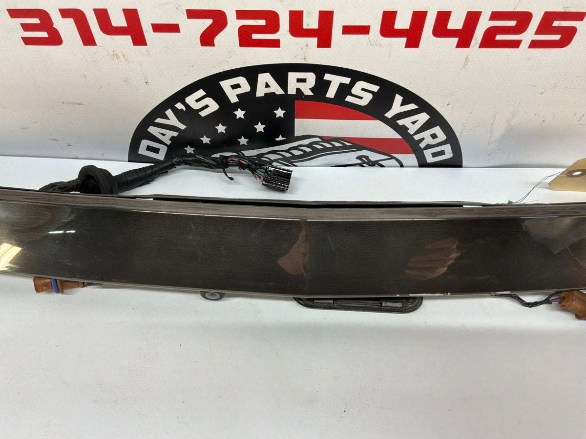 2012 Cadillac CTS-V Trunk Deck Lid Applique Insert Molding Trim Camera OEM