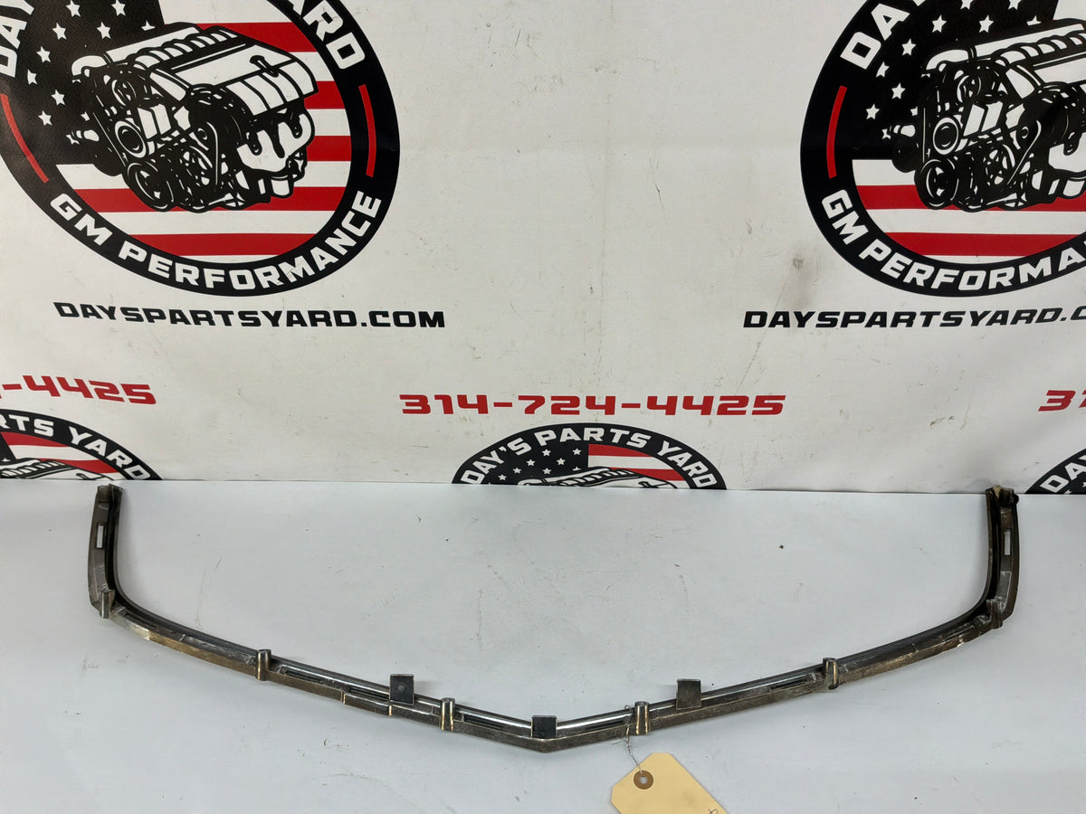 2012 Cadillac CTS-V Front Upper Radiator Grill Surround Chrome Trim Panel OEM