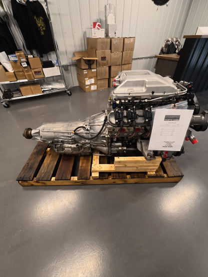 LSA 6.2L Factory Supercharged Engine Motor 6L90 Auto Trans Drivetrain Pullout 556HP