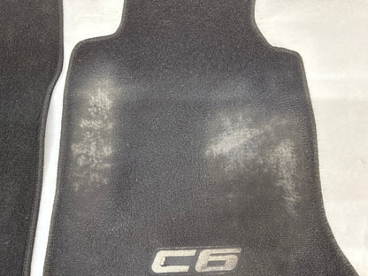 2007  Chevy C6 Corvette Convertible Embroidered Floor Mats OEM