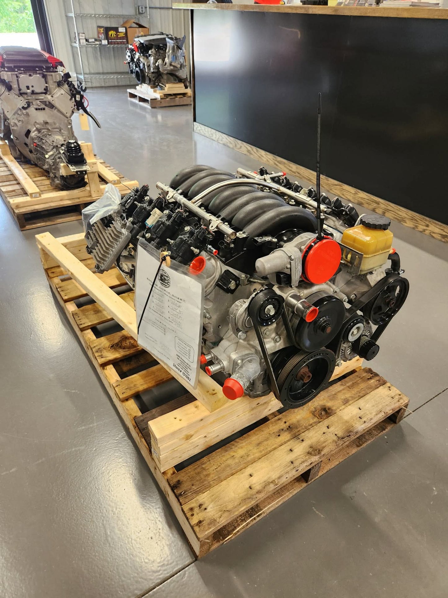 6.0L L77 L76 LS2 Engine 6L80 Automatic Transmission Drivetrain Pullout DOD Deleted