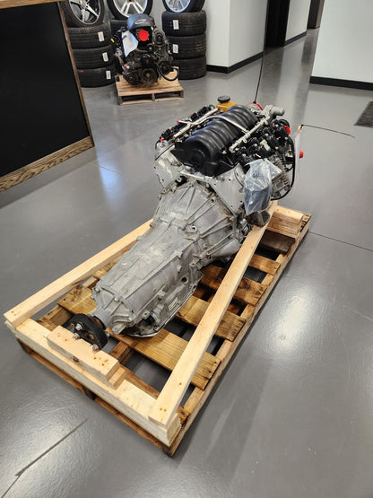 6.0L L77 L76 LS2 Engine 6L80 Automatic Transmission Drivetrain Pullout DOD Deleted