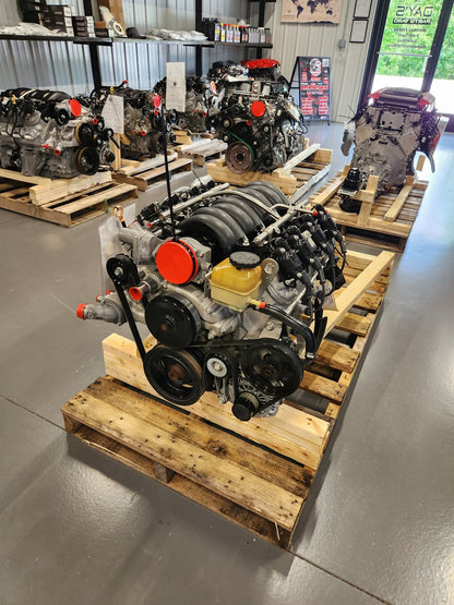 6.0L L77 L76 LS2 Engine 6L80 Automatic Transmission Drivetrain Pullout DOD Deleted