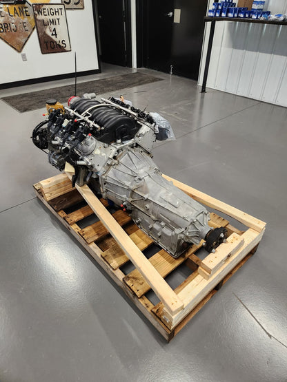 6.0L L77 L76 LS2 Engine 6L80 Automatic Transmission Drivetrain Pullout DOD Deleted