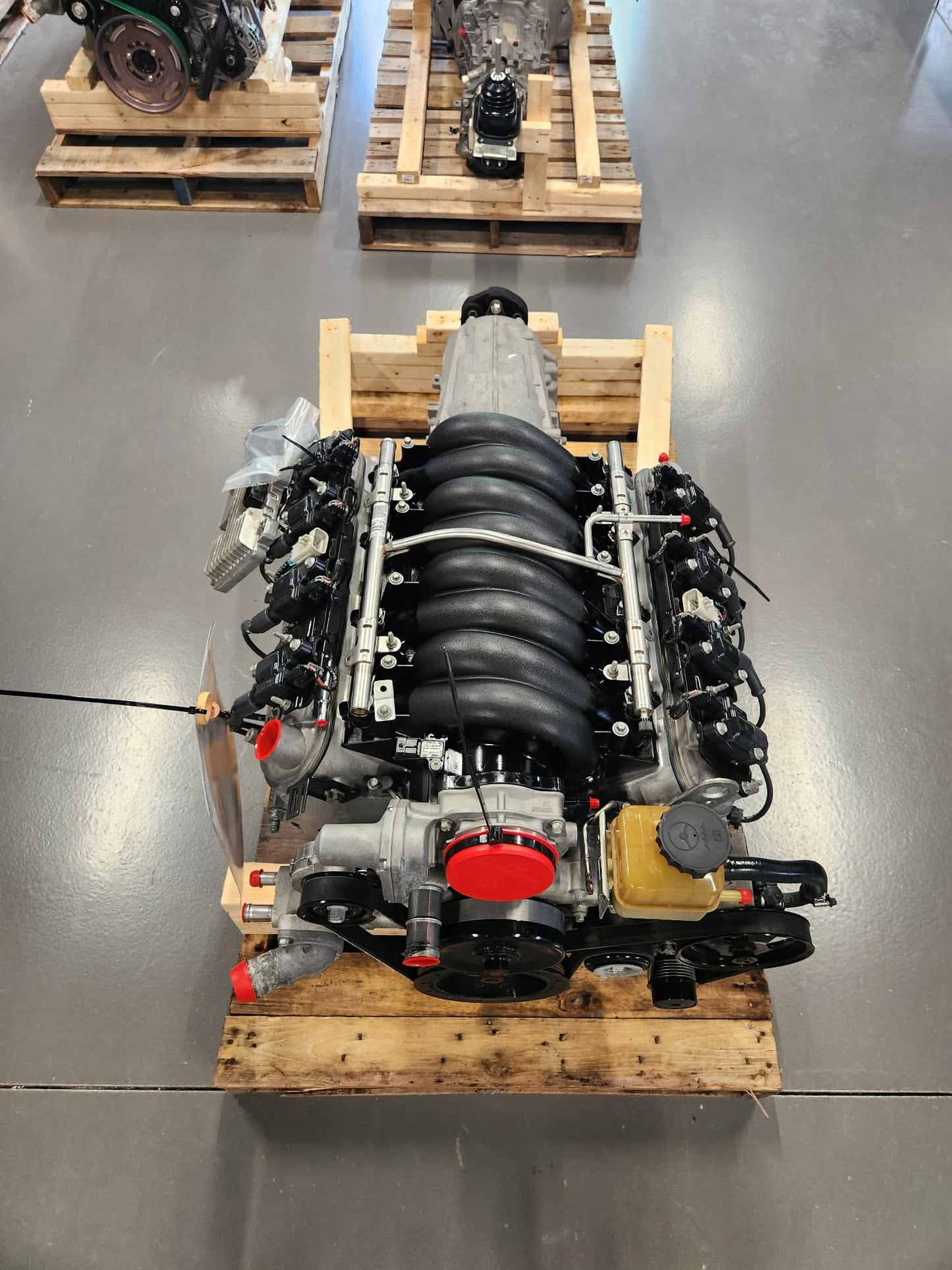 6.0L L77 L76 LS2 Engine 6L80 Automatic Transmission Drivetrain Pullout DOD Deleted