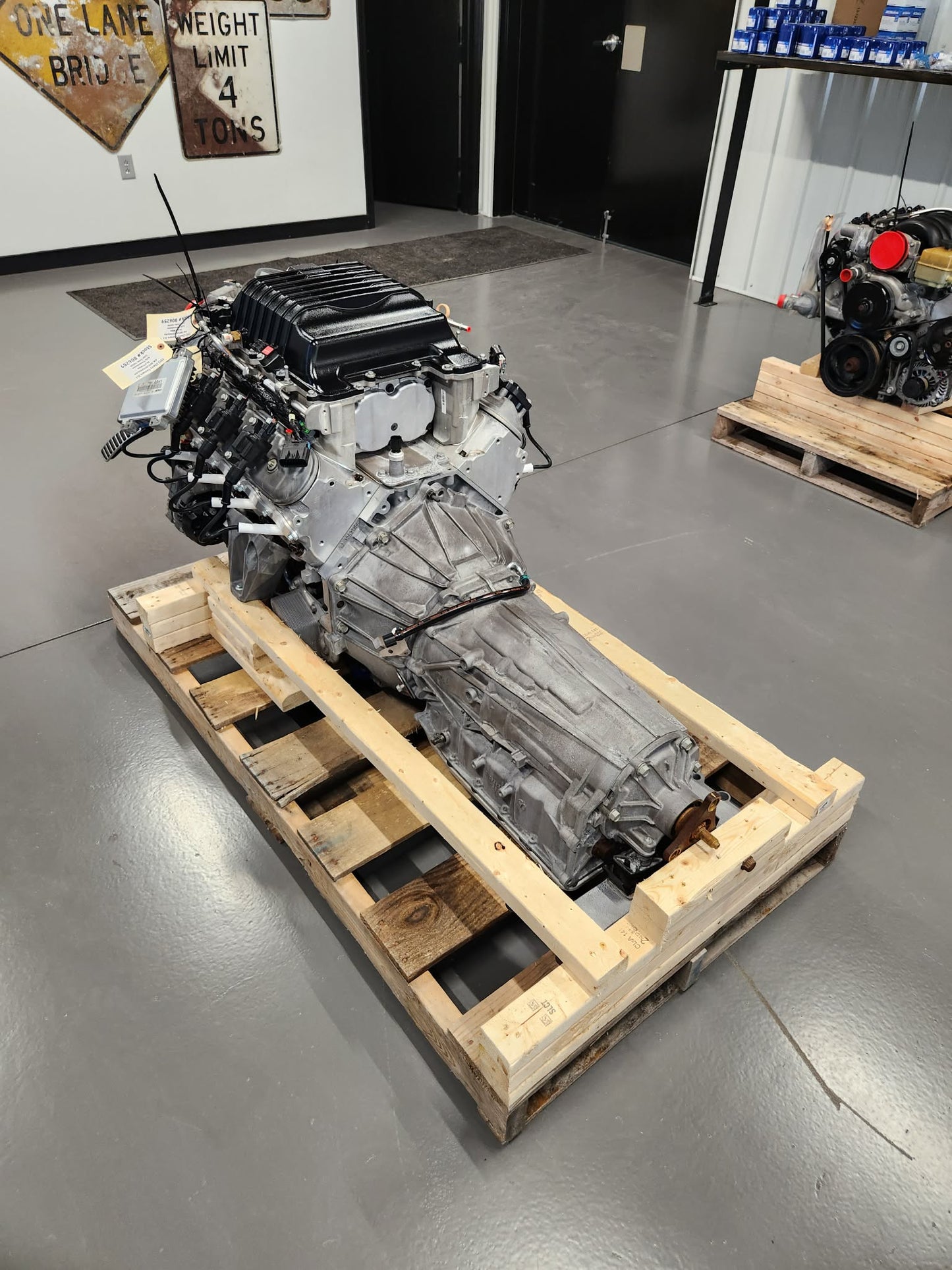 LSA 6.2L Engine 6L90 Automatic Transmission Drivetrain Pullout Supercharged 600+HP 54k