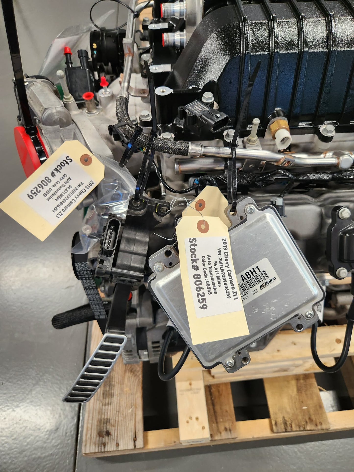 LSA 6.2L Engine 6L90 Automatic Transmission Drivetrain Pullout Supercharged 600+HP 54k