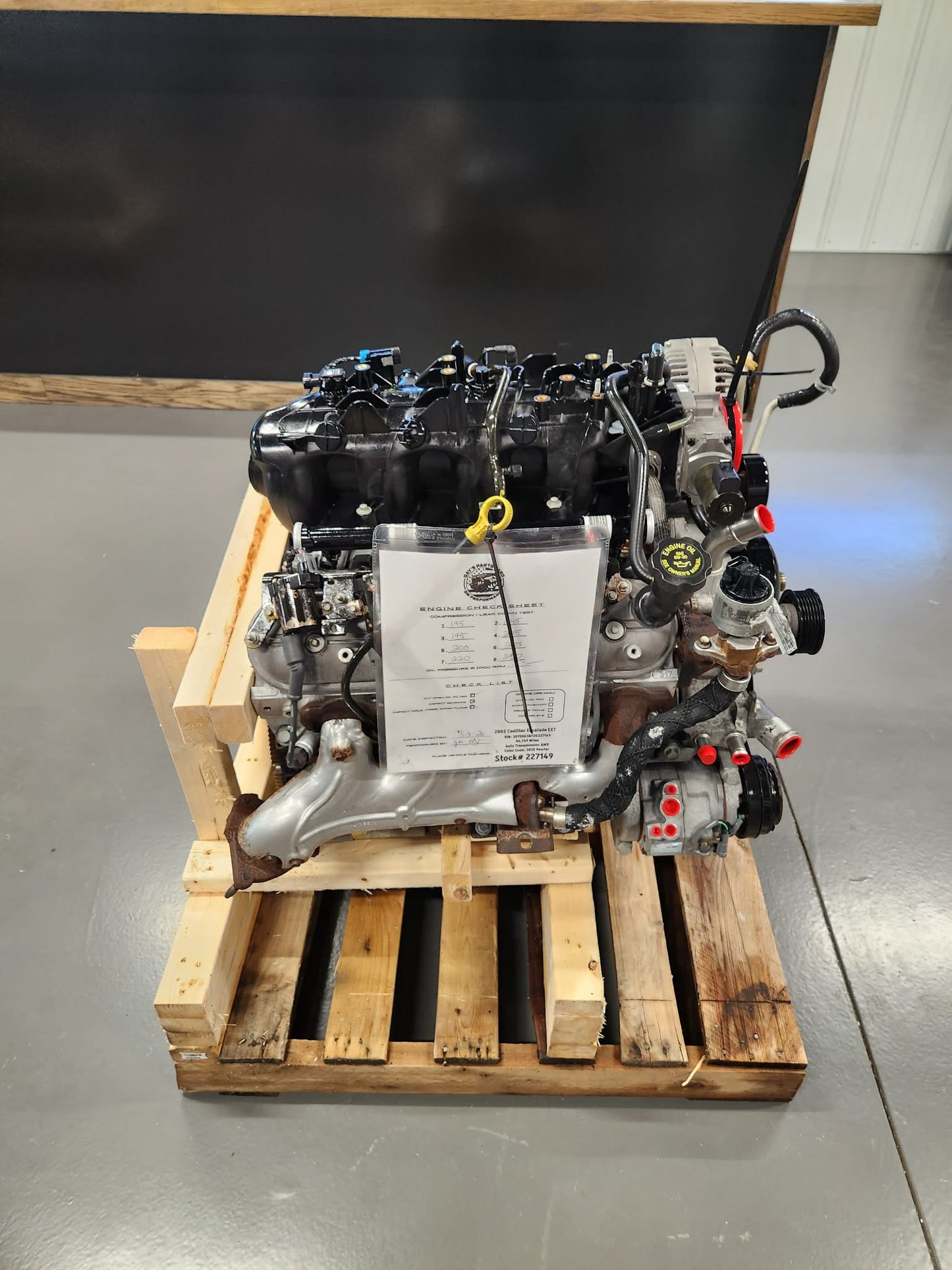 6.0L LQ9 Iron Block Complete Engine Motor Pullout Assembly Silverado Sierra 54k Miles
