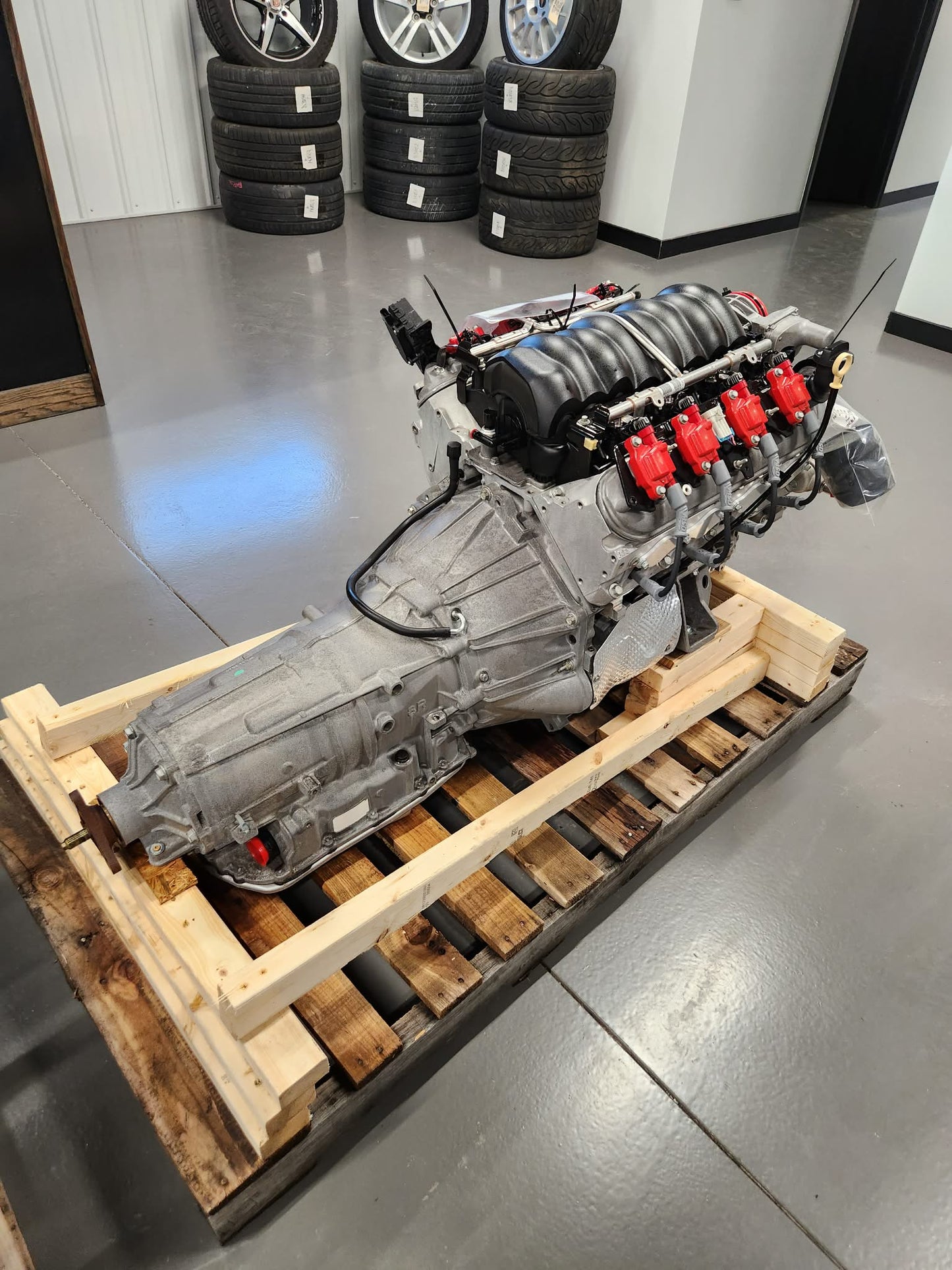 6.2L LS3 Engine 6L80 Automatic Transmission Drivetrain Pullout 450HP