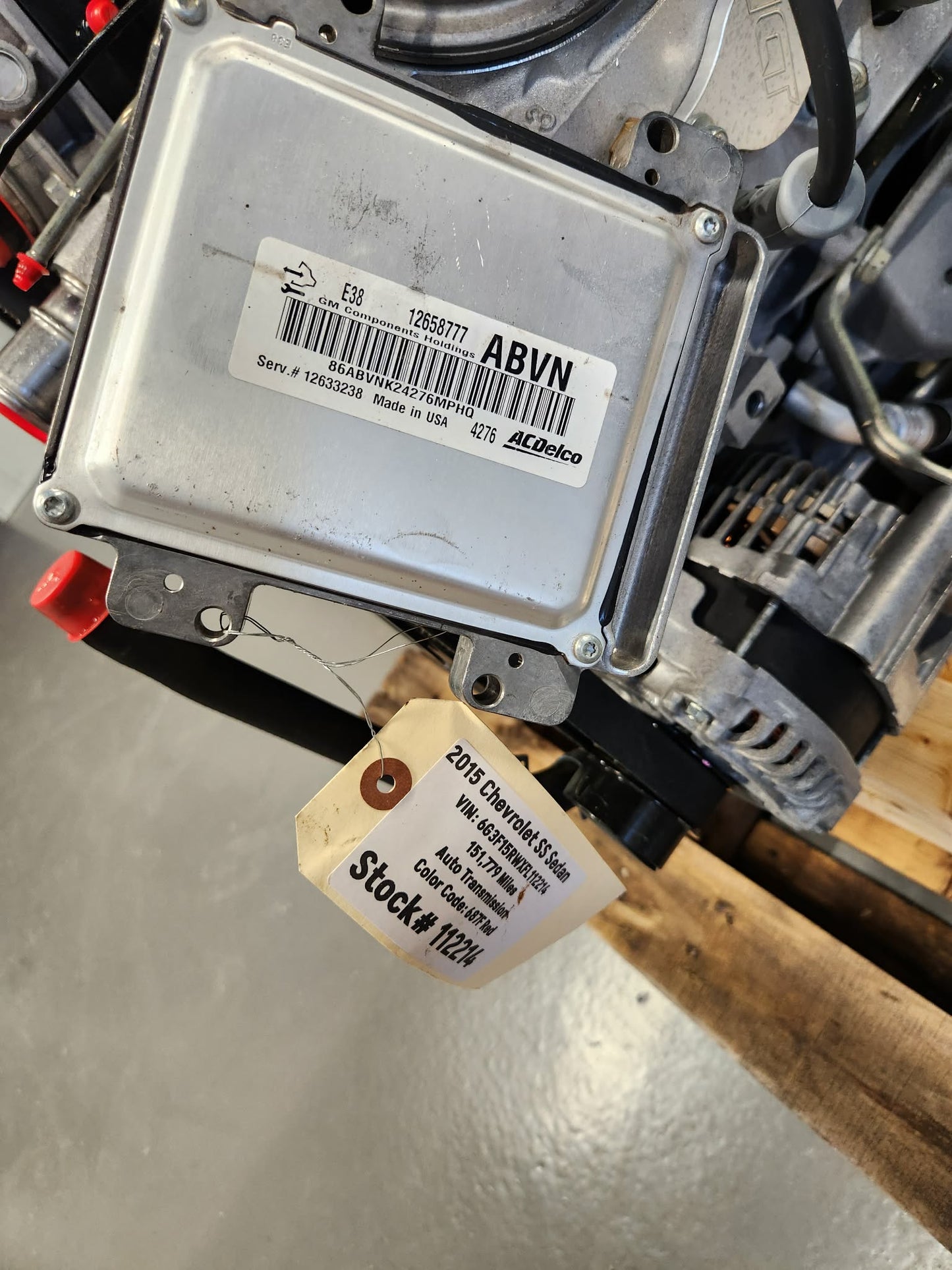 6.2L LS3 Engine 6L80 Automatic Transmission Drivetrain Pullout 450HP
