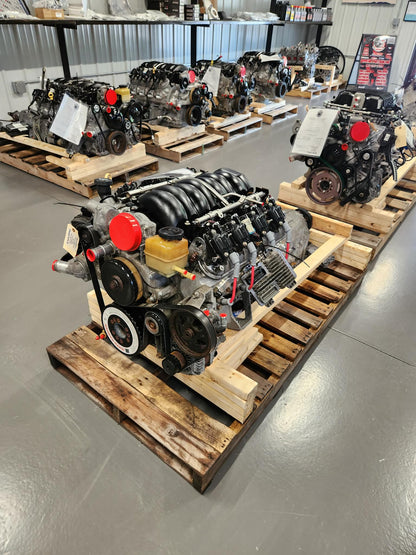 6.0L L76 LS2 Engine 6L80 Automatic Transmission Drivetrain Pullout
