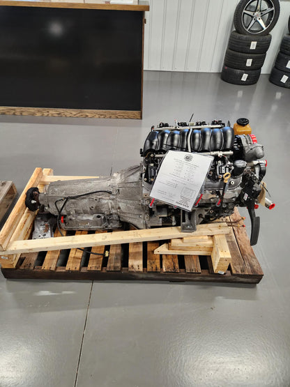 6.0L L76 LS2 Engine 6L80 Automatic Transmission Drivetrain Pullout
