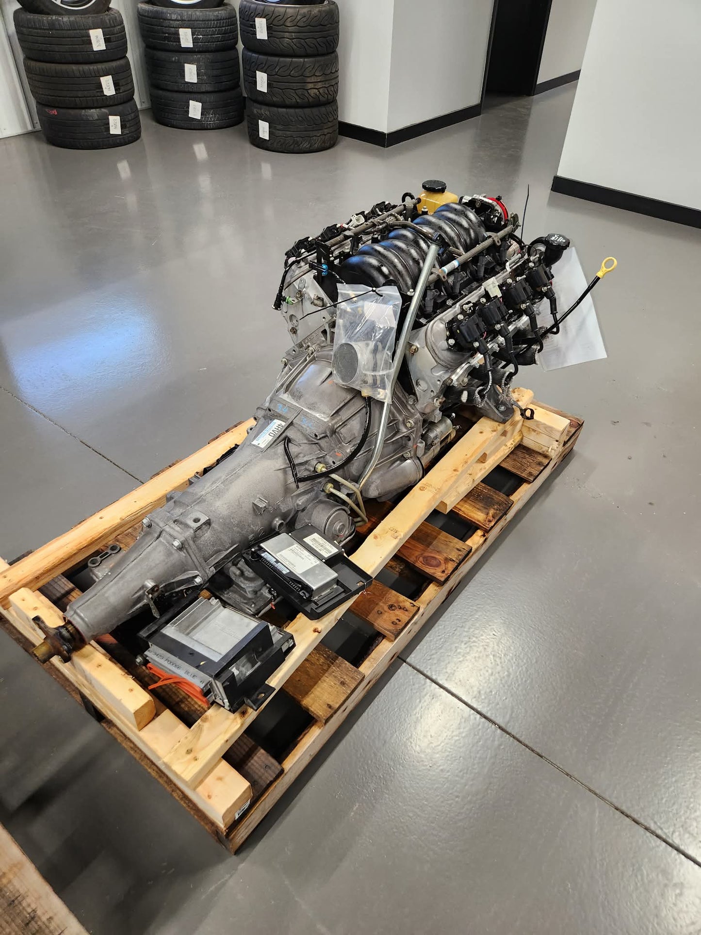 5.7 LS1 Engine 4L60 Automatic Transmission Drivetrain Pullout 116k 350HP