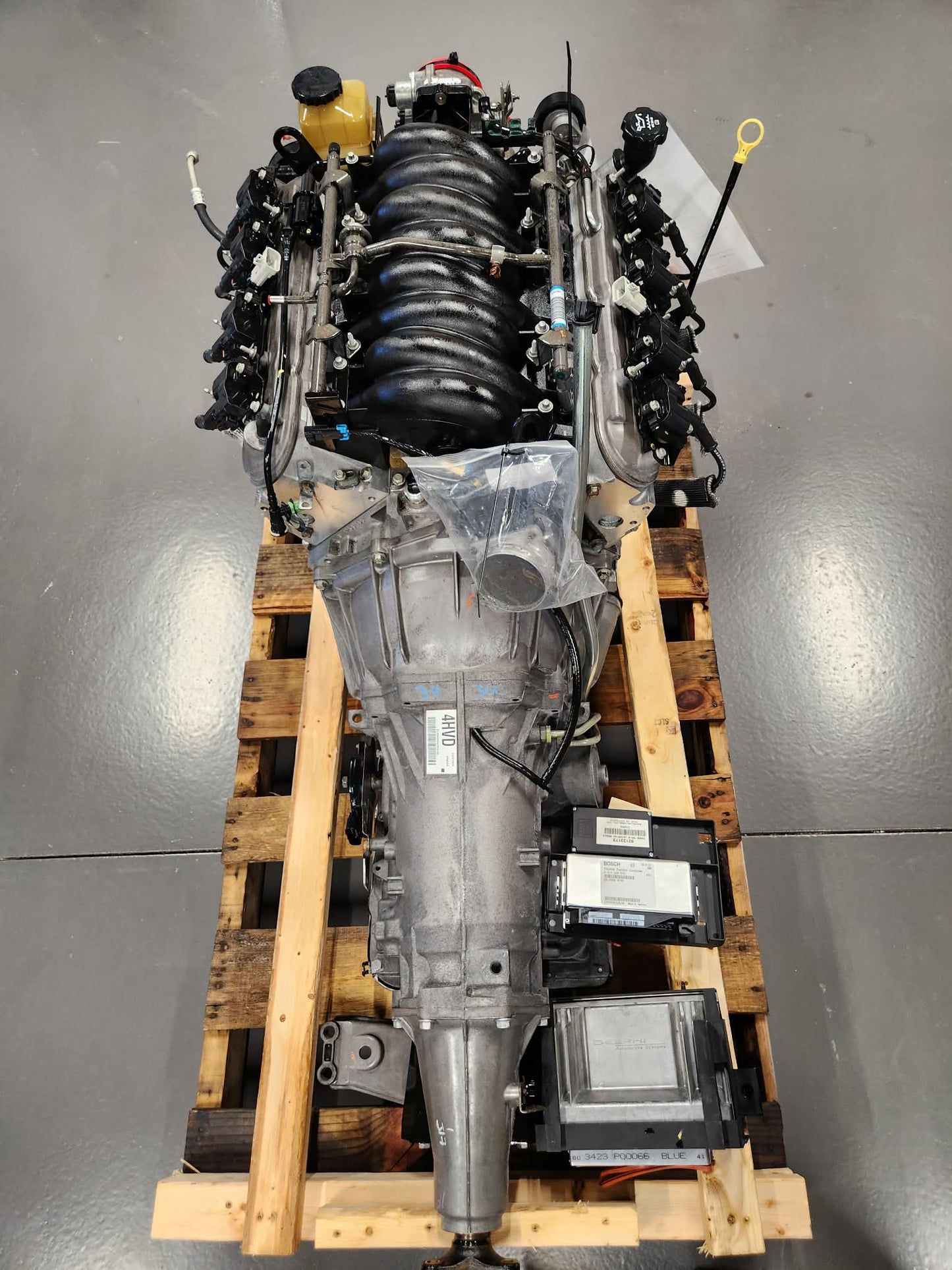 5.7 LS1 Engine 4L60 Automatic Transmission Drivetrain Pullout 116k 350HP