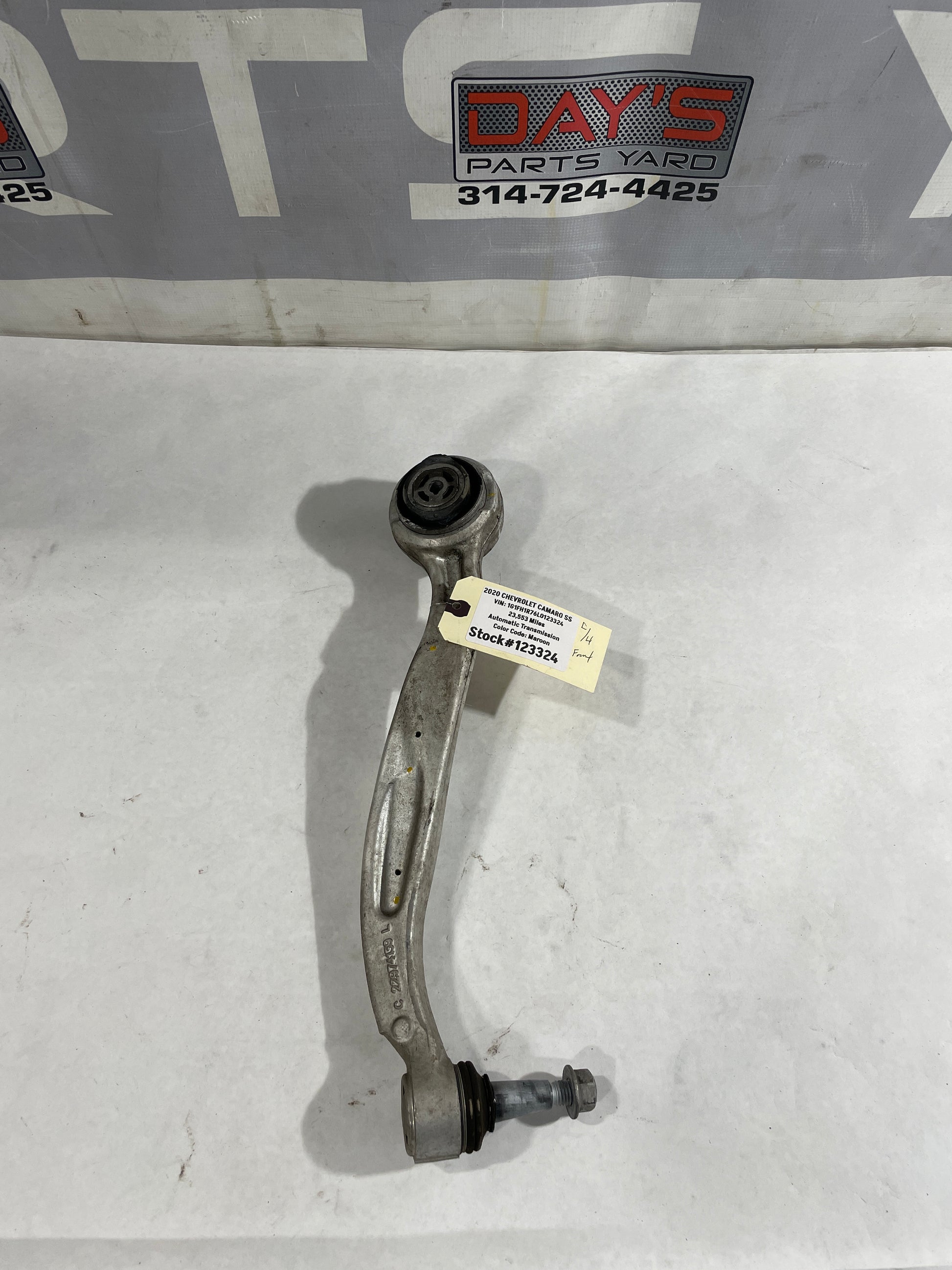 2020 Chevrolet Camaro SS LH Front Lower Control Arm OEM - Day's Parts Yard