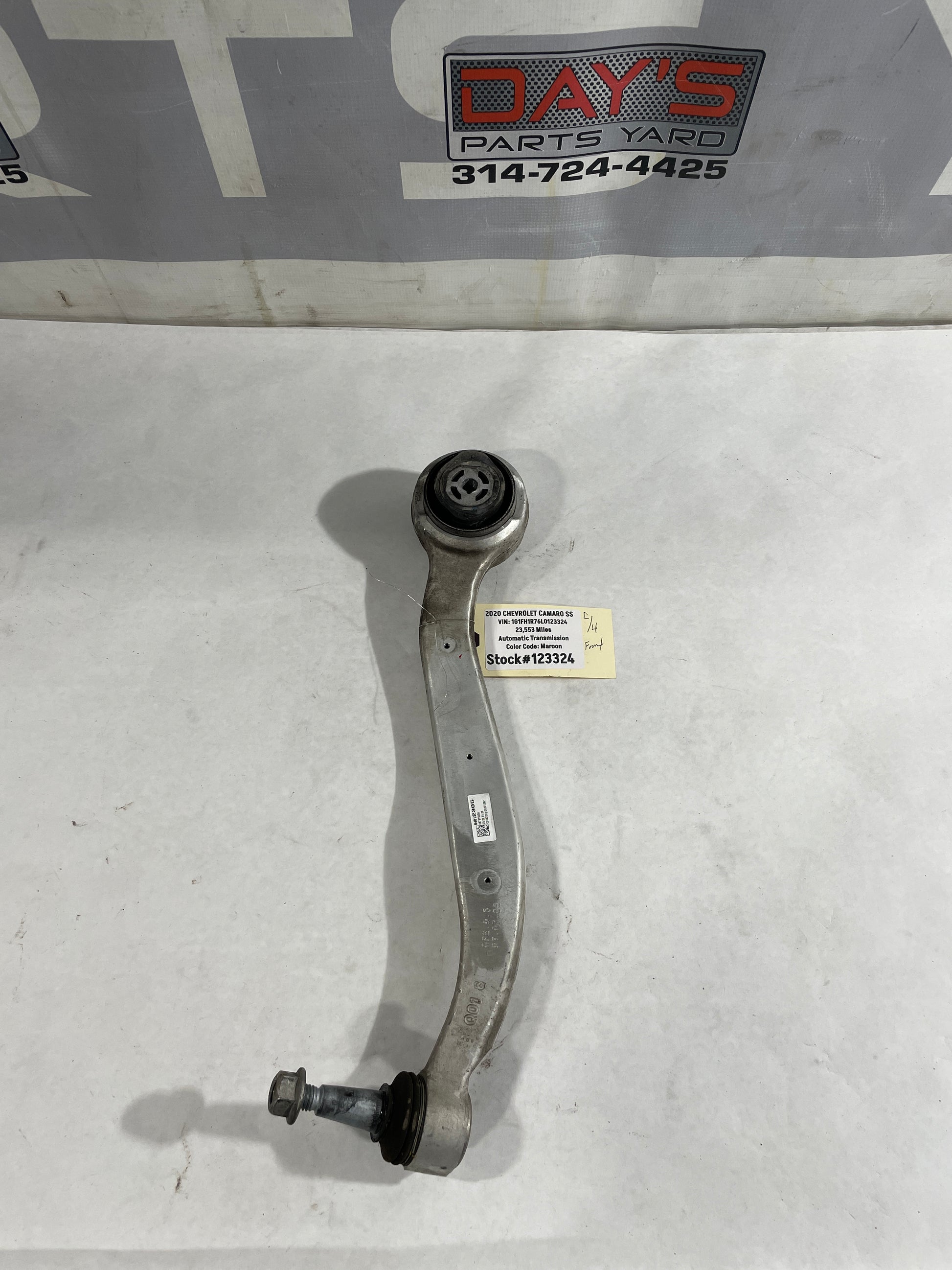 2020 Chevrolet Camaro SS LH Front Lower Control Arm OEM - Day's Parts Yard