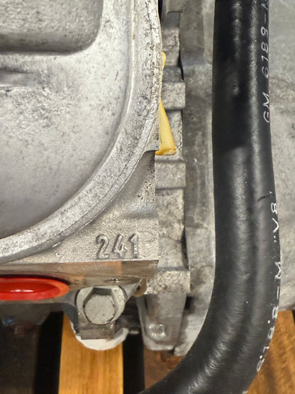 LS1 5.7L Engine T56 6 Speed Manual Transmission Drivetrain Pullout 25k