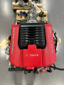 LSA 6.2L Engine TR6060 Manual Transmission Drivetrain Pullout Supercharged 580hp - Day's Parts Yard