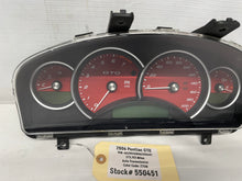 2006 Pontiac GTO Red Gauge Cluster Speedometer OEM - Day's Parts Yard