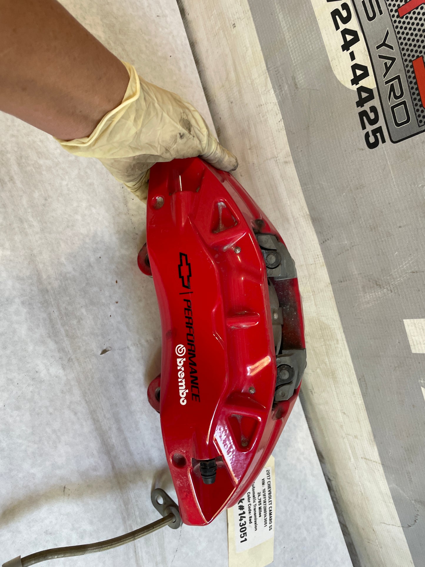2017 Chevy Camaro SS Brembo Brake Calipers Front & Rear OEM