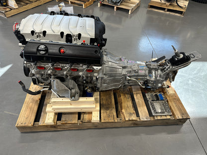 6.2L LT1 Engine TR6060 Manual Transmission Drivetrain Pullout 455HP