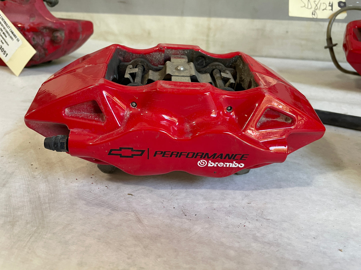2017 Chevy Camaro SS Brembo Brake Calipers Front & Rear OEM