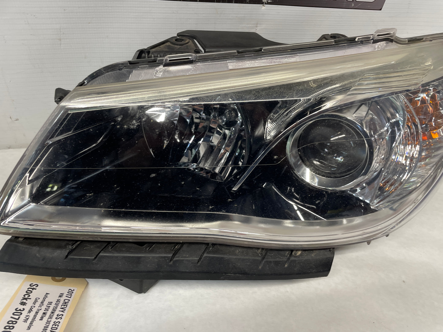 2017 Chevy SS Sedan LH Driver Head Light Lamp Headlight OEM - Day's Parts Yard
