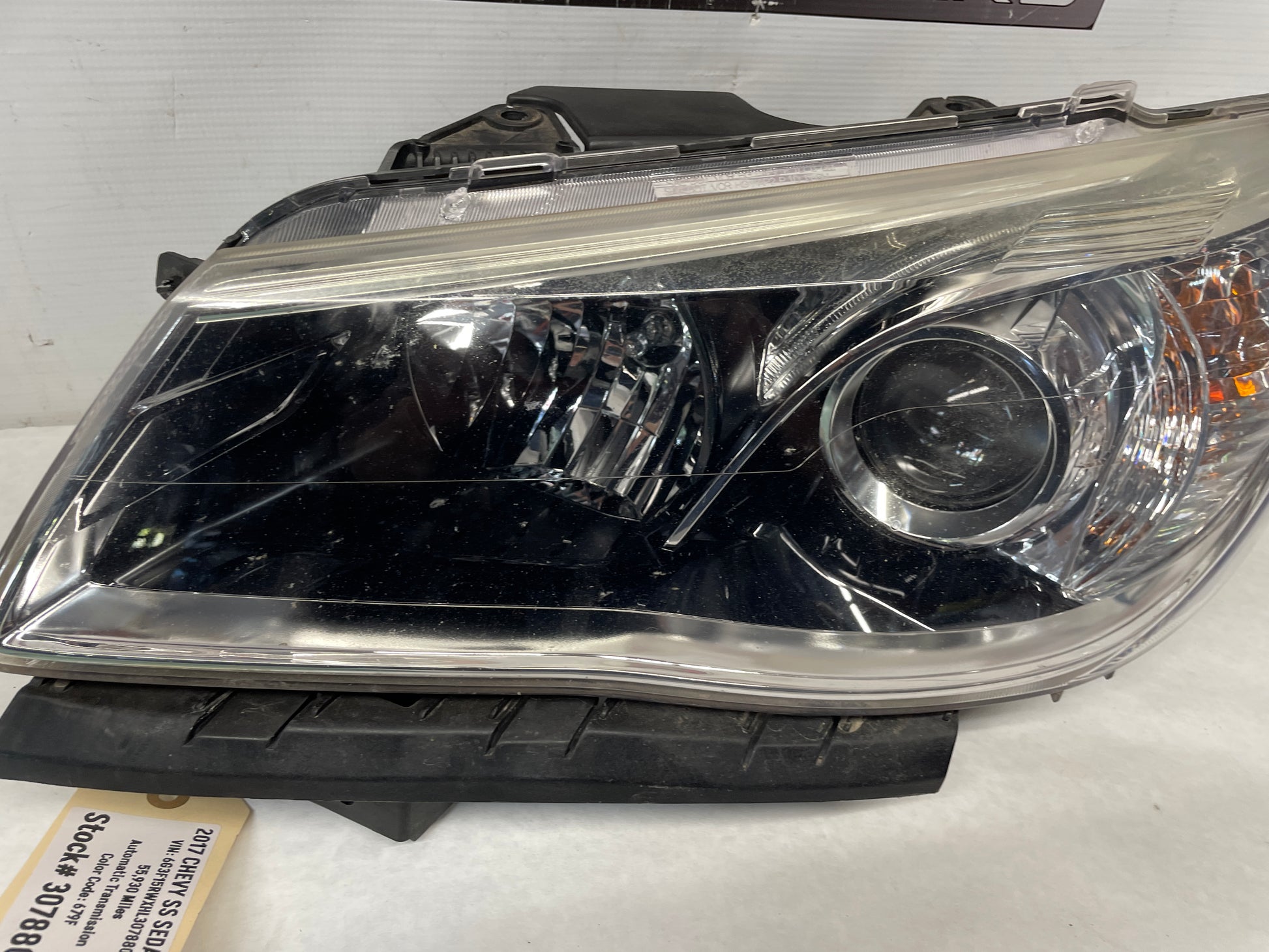 2017 Chevy SS Sedan LH Driver Head Light Lamp Headlight OEM - Day's Parts Yard